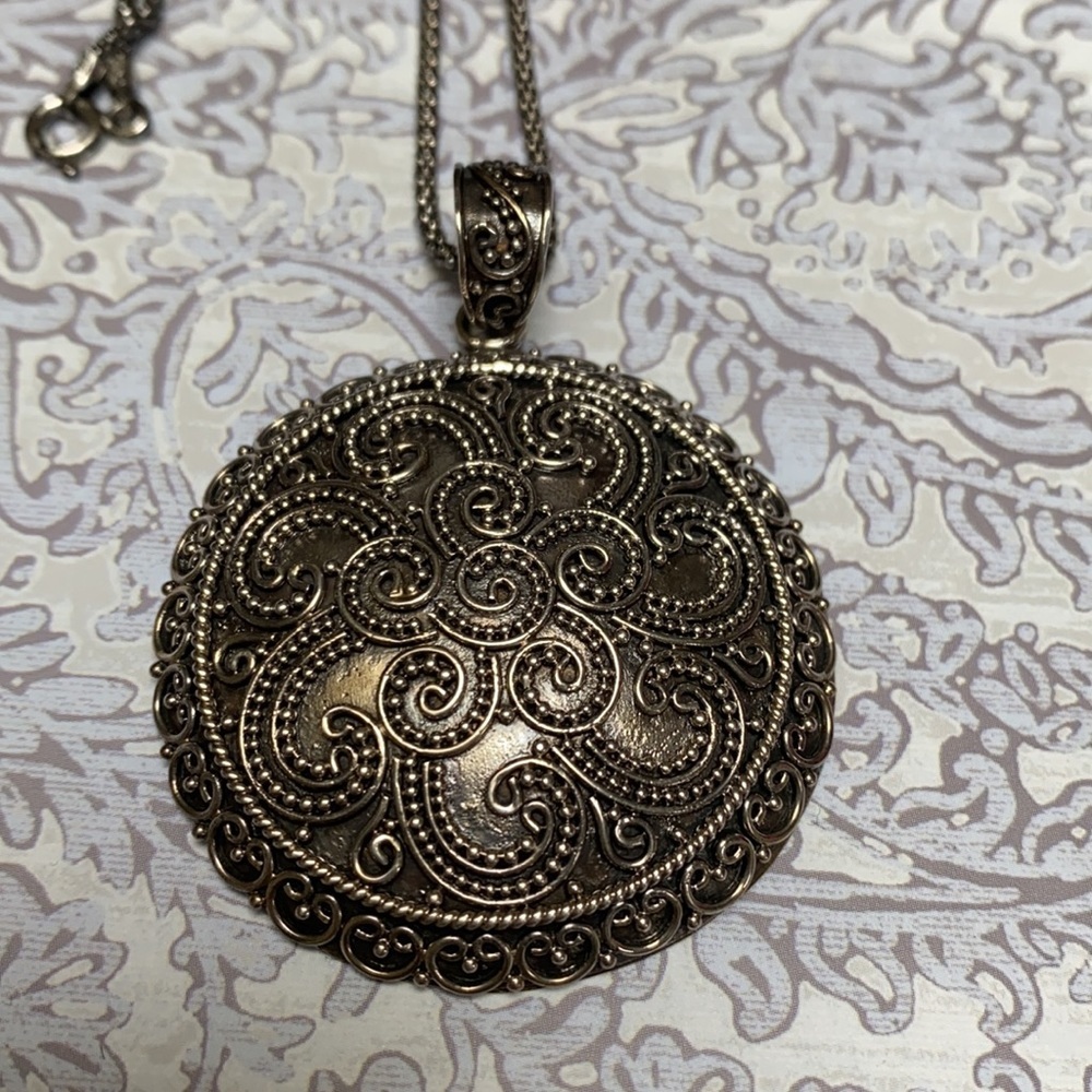 Silver plated Necklace made in Italy!​